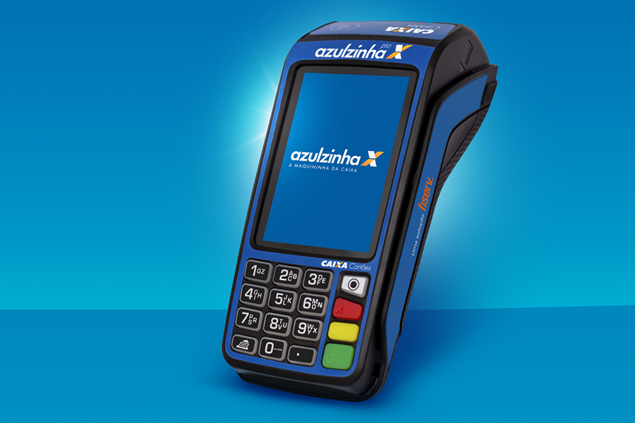 Fiserv apresenta “azulzinha, a maquininha da CAIXA” para avançar no varejo
